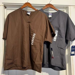 Cherokee Men’s 4777 Scrub Tops Size Small